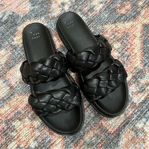 a new day. double braided strap slides